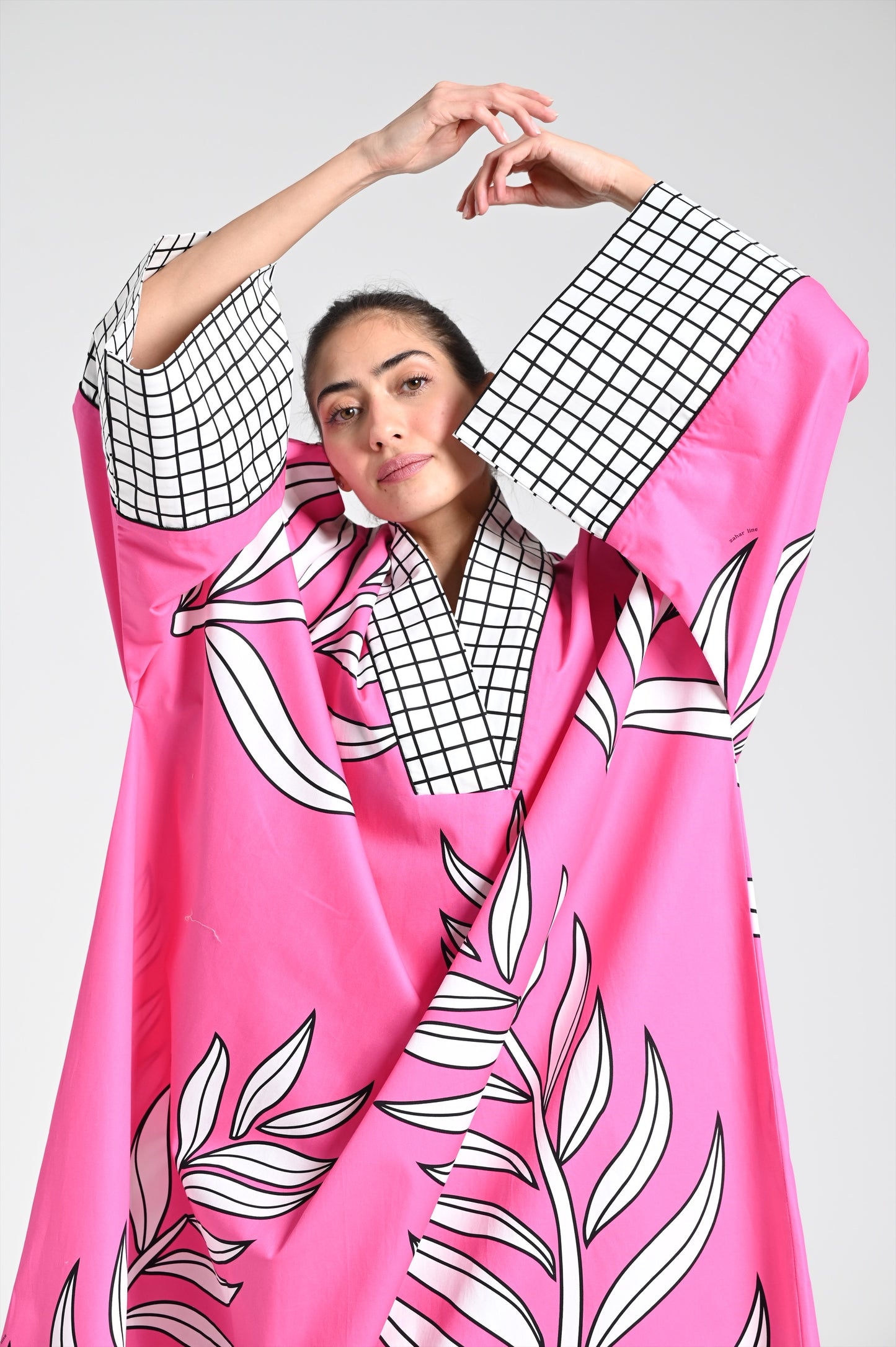 فستان وردي فوشيا - مقاس واحد