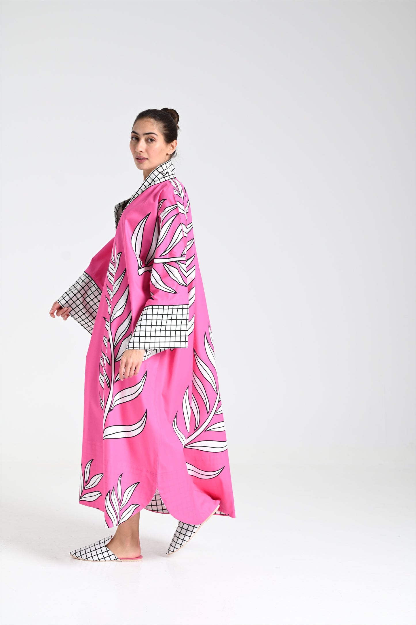 فستان وردي فوشيا - مقاس واحد